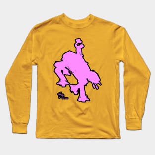 PLANET HØTH, LET 'ER BUCK (pinky) Long Sleeve T-Shirt